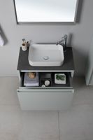 Тумба под раковину Allen Brau Fantasy 80 1.11002.PWM папирус матовый — фото 51, Тумбы под раковину