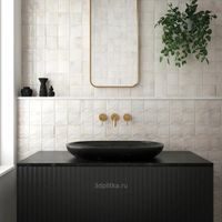 Керамическая плитка Equipe Hanoi Arco White настенная 10х10 см арт-30021 — фото 1, Керамическая плитка