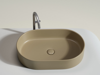 Раковина-чаша Ceramicanova Element 61 CN6048MC Капучино матовая — фото 4, Раковины накладные