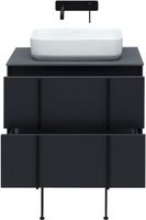 Тумба под раковину Allen Brau Reality 70 1.32004.AM подвесная Антрацит матовый — фото 45, Тумбы под раковину