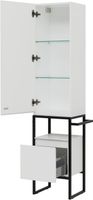 Товар: Шкаф пенал Allen Brau Priority 40 L 1.31006.WM Белый матовый - фото 7 Шкаф пенал Allen Brau Priority 40 L 1.31006.WM Белый матовый — фото 7, Пеналы для ванной комнаты