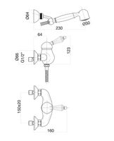 Товар: Смеситель для душа Fiore IMPERIAL- SKY (SWAROVSKI®) , хром арт-82CR5127 - фото 2 Смеситель для душа Fiore IMPERIAL- SKY (SWAROVSKI®) , хром арт-82CR5127 — фото 2, Смеситель для душа