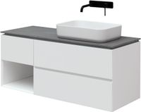 Товар: Тумба под раковину Allen Brau Infinity 120 R 1.21007.WM подвесная Белая матовая - фото 5 Тумба под раковину Allen Brau Infinity 120 R 1.21007.WM подвесная Белая матовая — фото 5, Тумбы под раковину