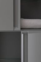 Шкаф-пенал Allen Brau Eclipse 60 1.E1006.PWM папирус матовый — фото 9, Шкафы для ванной