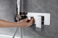 Смеситель для ванны Allen Brau Infinity 5.21007-00 Хром — фото 12, Смеситель для ванны