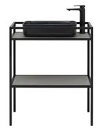 Товар: Консоль под раковину Allen Brau Liberty 75 1.33002.BB Черный браш - фото 3 Консоль под раковину Allen Brau Liberty 75 1.33002.BB Черный браш — фото 3, Консоли для раковины