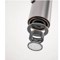 Смеситель для кухни с гибким изливом и режимом душ Haiba , хром арт-HB73827 — фото 7, Смесители для кухни