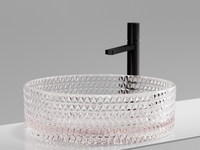 Раковина-чаша Ceramicanova Cristal 36 CN6061 Розовая — фото 11, Раковины накладные