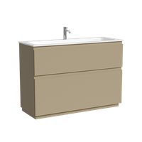 Тумба напольная SANCOS Folk Floor 1190х445х850, c двумя ящиками оснащенными доводчиками, Капучино, арт.FL120FCP — фото 9, Тумбы под раковину