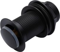 Донный клапан Allen Brau Eclipse 5.E1009-31 click-clack Черный матовый — фото 4, Донные клапаны