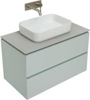 Тумба под раковину Allen Brau Infinity 85 1.21001.PWM подвесная Папирус матовый — фото 51, Тумбы под раковину