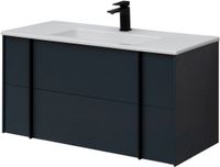 Тумба под раковину Allen Brau Reality 100 1.32007.AM подвесная Антрацит матовый — фото 17, Тумбы под раковину