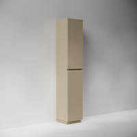 Шкаф-пенал напольный SANCOS Folk Floor, 350х350х1880 мм, цвет Капучино, арт. арт-PFL35FCP — фото 4, Пеналы для ванной комнаты