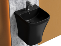 Товар: Раковина Ceramicanova Dion 37 CN6067MB Черная матовая - фото 6 Раковина Ceramicanova Dion 37 CN6067MB Черная матовая — фото 6, Мини-раковины