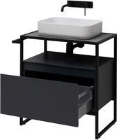 Товар: Тумба под раковину Allen Brau Priority 70 1.31001.AM Антрацит матовый - фото 11 Тумба под раковину Allen Brau Priority 70 1.31001.AM Антрацит матовый — фото 11, Тумбы под раковину