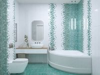 Керамическая плитка Azori Calypso Aquamarine напольная 42х42 см арт-00-00001245 — фото 6, Керамическая плитка