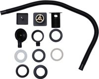 Слив-перелив Allen Brau Infinity 5.21028-31 click-clack Черный матовый — фото 1, Сливы-переливы