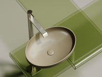 Раковина-чаша Ceramicanova Element 50 CN6056MC Капучино матовая — фото 1, Раковины накладные