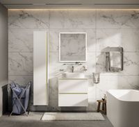 Зеркало Allen Brau Activity 120 1.340030.PWM папирус матовый — фото 6, Зеркала в ванную комнату