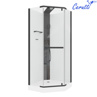 Душевая кабина Ceruttispa Chika 90х90 901B без гидромассажа — фото 3, Душевые кабины