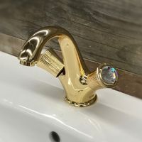 Товар: Смеситель для раковины Fiore VENERE SKY (SWAROVSKI®) , золото арт-13OO0623 - фото 3 Смеситель для раковины Fiore VENERE SKY (SWAROVSKI®) , золото арт-13OO0623 — фото 3, Смесители для раковины