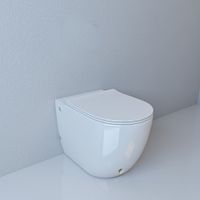 Унитаз Ceruttispa CT7264 с импульсным смывом приставной с сиденьем Микролифт — фото 8, Приставные унитазы