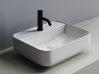 Товар: Раковина Ceramicanova Element 50 CN5015 Белая - фото 4 Раковина Ceramicanova Element 50 CN5015 Белая — фото 4, Раковины накладные