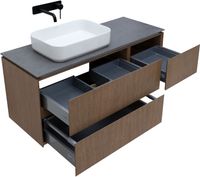 Товар: Тумба под раковину Allen Brau Infinity 120 L 1.21005.NO подвесная Дуб - фото 13 Тумба под раковину Allen Brau Infinity 120 L 1.21005.NO подвесная Дуб — фото 13, Тумбы под раковину