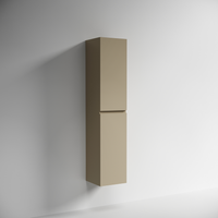 Шкаф-пенал подвесной SANCOS Folk, 350х350х1650 мм, цвет Капучино, арт. арт-PFL35CP — фото 6, Пеналы для ванной комнаты