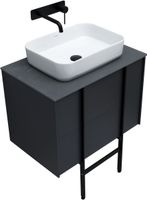 Тумба под раковину Allen Brau Reality 70 1.32004.AM подвесная Антрацит матовый — фото 56, Тумбы под раковину