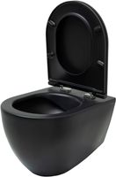 Унитаз Allen Brau Reality 4.32006.31 подвесной Черный матовый без сиденья — фото 5, Подвесные унитазы