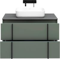 Тумба под раковину Allen Brau Reality 90 1.32006.CGM подвесная Олива матовая — фото 24, Тумбы под раковину