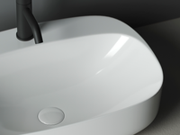 Раковина Ceramicanova Element 60 CN5012 Белая — фото 9, Раковины накладные