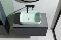 Тумба под раковину Allen Brau Infinity 85 1.21002.AM подвесная Антрацит матовый — фото 49, Тумбы под раковину