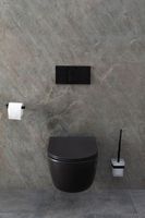 Унитаз Allen Brau Priority 4.31002.31 подвесной Черный матовый без сиденья — фото 36, Подвесные унитазы