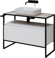 Товар: Тумба под раковину Allen Brau Priority 100 1.31003.WM Белая матовая - фото 7 Тумба под раковину Allen Brau Priority 100 1.31003.WM Белая матовая — фото 7, Тумбы под раковину