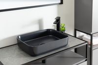 Раковина-чаша Allen Brau Fantasy 50 4.11021.31 Черная матовая — фото 20, Раковины накладные