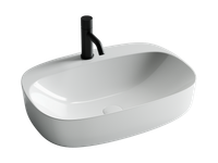 Раковина Ceramicanova Element 60 CN5012 Белая — фото 2, Раковины накладные