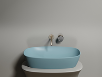 Раковина-чаша Ceramicanova Element 60 CN6049MLG Зеленая матовая — фото 4, Раковины накладные