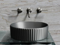 Раковина-чаша Ceramicanova Element 36 CN6057MDH Темный антрацит матовый — фото 8, Раковины накладные