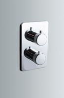 Душевая система Allen Brau Priority 5.31014-00 с термостатом Хром — фото 12, Встраиваемые душевые комплекты