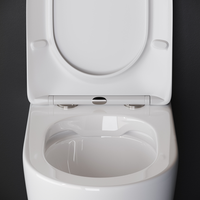 Товар: Унитаз Ceramicanova Highlight Rimless CN1812 приставной с сиденьем Микролифт - фото 5 Унитаз Ceramicanova Highlight Rimless CN1812 приставной с сиденьем Микролифт — фото 5, Приставные унитазы