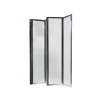 Товар: Шторка на ванну Ceruttispa Bouna 131х139 профиль Хром стекло матовое - фото 2 Шторка на ванну Ceruttispa Bouna 131х139 профиль Хром стекло матовое — фото 2, Складные шторки для ванной