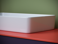 Товар: Раковина накладная со смещенным сливом, с возможностью установки на столешницу под стиральную машину - фото 4 Раковина накладная со смещенным сливом, с возможностью установки на столешницу под стиральную машину — фото 4, Раковины накладные