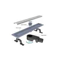 Товар: Душевой лоток Drain Leo-20-60 прямой 600 хром Ø 50 мм на ножках, сифон арт-60212060-01 - фото 2 Душевой лоток Drain Leo-20-60 прямой 600 хром Ø 50 мм на ножках, сифон арт-60212060-01 — фото 2, Душевые лотки