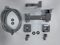 Товар: Гигиенический душ со смесителем Хром (Смеситель/шланг/душ/) арт-INR05025-CP - фото 3 Гигиенический душ со смесителем Хром (Смеситель/шланг/душ/) арт-INR05025-CP — фото 3, Гигиенические души