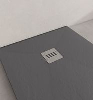 Решетка INRAIN IN-W 02 с прямыми вырезами Хром к поддону IN арт-IN300200-05 — фото 2, Комплектующие для поддонов