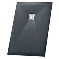 Душевой поддон  90*140*2,5 RGW ST-0149B Черный/Прямоуг Ø 90 мм Каменный арт-16152914-04