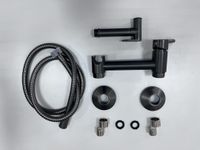 Гигиенический душ со смесителем Серый браш (Смеситель/шланг/душ/) арт-INR05015-GrB — фото 3, Гигиенические души