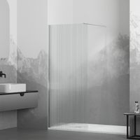 Душевая перегородка  60*195 RGW WA-08-W Белый/Ребристое/8 мм (Easy) арт-06100806-155 — фото 2, Душевые перегородки